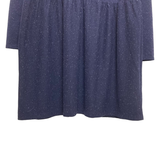 Loft Babydoll Classy Flecked Button Back Swing Dress Women’s LP Light Academia - Picture 11 of 13